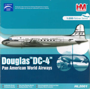 Douglas DC-4 Pan Am Airways N88951 Hobbymaster HL2001 1:200