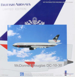 McDonnell Douglas DC-10-30 British Airways G-DCIO Inflight200 IF103001 1:200
