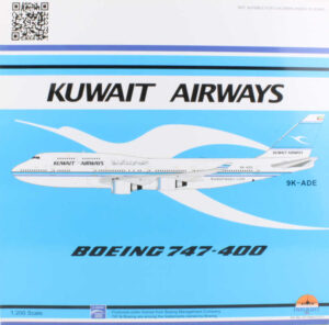 Boeing 747-400 Kuwait Airways 9K-ADE Inflight200 IF744KU1217 1:200