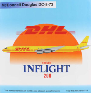 McDonnell Douglas DC-8-73 DHL N806DH Inflight200 IF863DHL0719 1:200