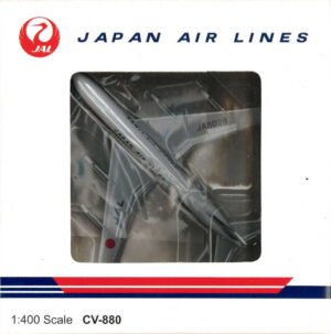 Convair CV-880 JAL Japan Air Lines JA8028 Aeroclassics 1:400