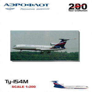 Tupolev TU-154M Aeroflot RA-85663 JC Wings JC2011 1:200