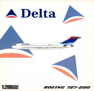 Boeing 727-200 Delta Air Lines N282WA Jet-X JXVL010 1:200