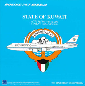 Boeing 747-8(BBJ) State of Kuwait 9K-GAA JC Wings LH4227 1:400