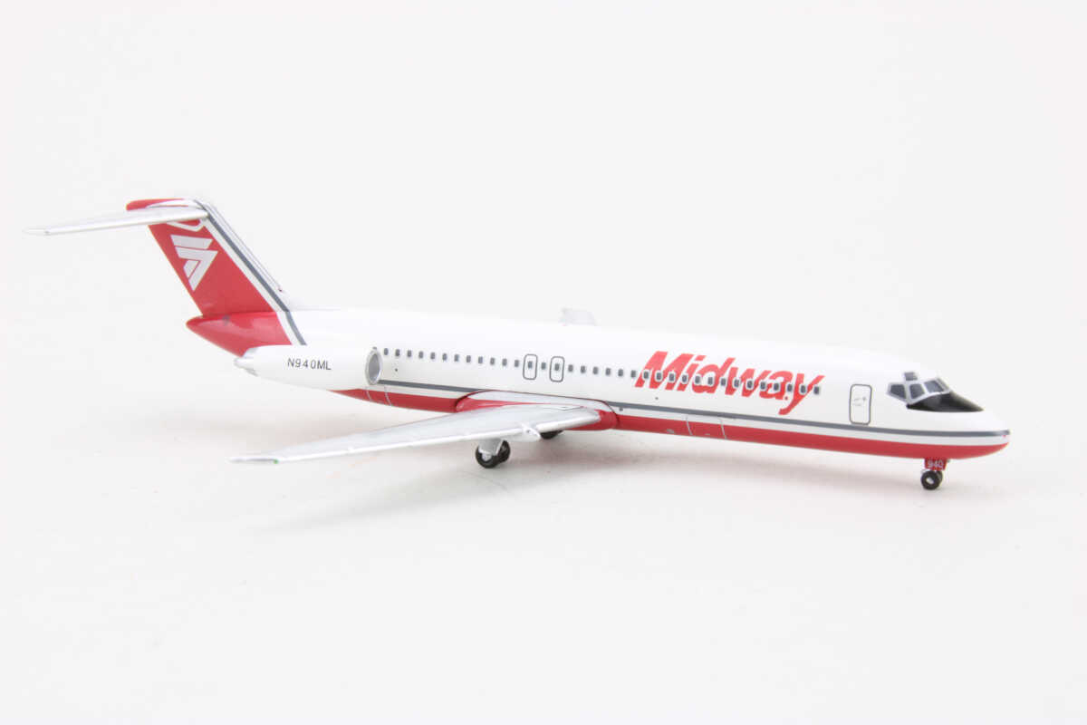 Douglas DC-9-30 Midway Airlines N940ML Aeroclassics 1:400 – Bild 2