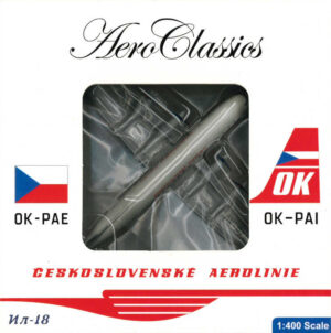 Ilyushin IL-18 Czechoslovak Airlines OK-PAE Aeroclassics 1:400