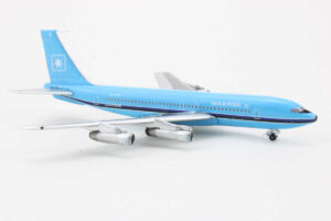 Alternative view of Boeing 720B Maersk Air OY-APY Aeroclassics 1:400