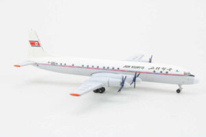 Alternative view of Ilyushin IL-18 Air Koryo P-986 Aeroclassics 1:400