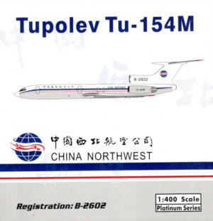 Tupolev TU-154M China Northwest B-2602 Phoenix PH4CNW568 1:400