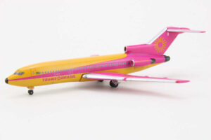 Boeing 727-100C Transbrasil PT-TYT "Orange/Pink" Aeroclassics 1:400 - Image 3