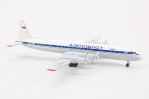 Alternative view of Ilyushin IL-18 Aeroflot RA-75903 Aeroclassics 1:400