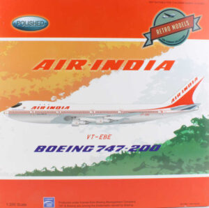 Boeing 747-200 Air India VT-EBE Inflight200 RM742002 1:200