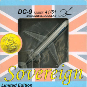 Douglas DC-9-50 Finnair OH-LYX Souvereign Models SOVFIN10 1:400