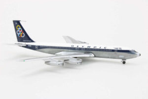 Alternative view of Boeing 707-320B Olympic Airways SX-DBE Aeroclassics 1:400