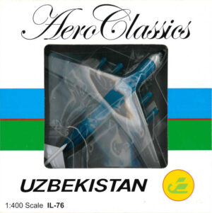 Ilyushin IL-76 Uzbekistan Airways UK-76353 Aeroclassics 1:400