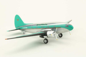 Alternative view of Curtiss C-46 Commando Buffalo Airways C-GTXW Aeroclassics (Series Western Models) WM063 1:200