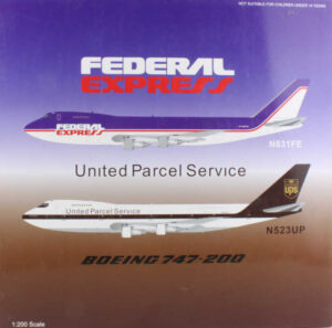 Boeing 747-200 UPS United Parcel Service N523UP Inflight200 WB-747-UPS 1:200